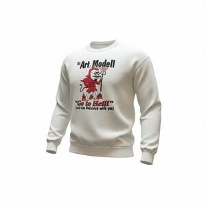 Vintage Art Modell‎ Cleveland Browns Football Fan Sweatshirt Mens L